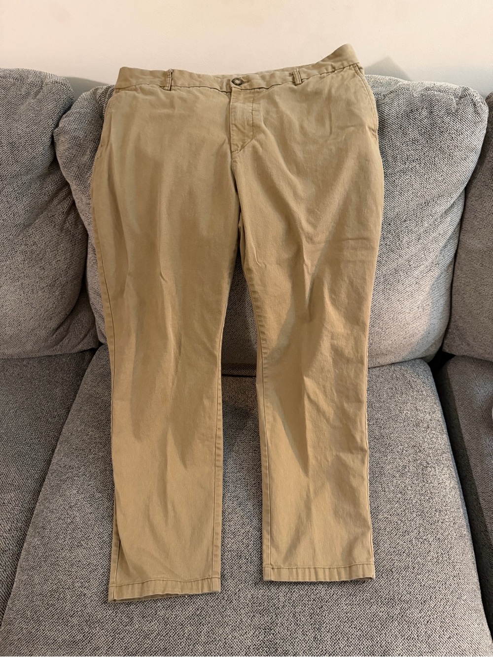 Men's Old Navy Built In Flex Classic Khaki Pants - Casual Straight Fit
